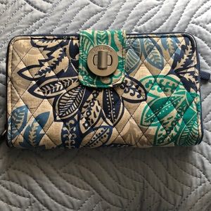 Vera Bradley Turn-Lock Wallet